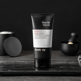 Anthony Shave Gel transparent gel close-up for precision grooming