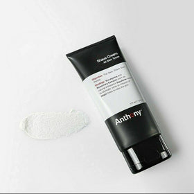 Anthony shaving cream paraben-free formula is gentle for sensitive skin