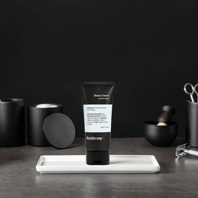 Anthony shaving cream squalane-glide delivers smooth protection during shaving