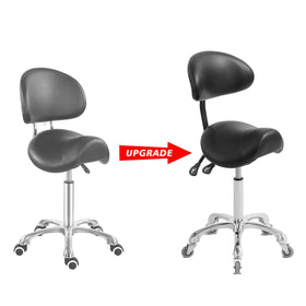 Antlu saddle stool height range 21.5-28.5 inches demonstrates wide adjustability.