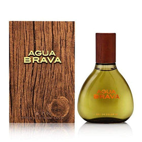 Antonio Puig Agua Brava bottle close-up, ideal for evening wear.