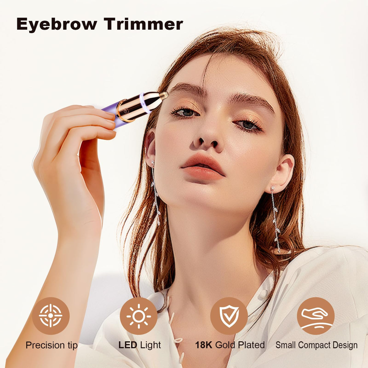 ANUMITRA Gen 3 Pro eyebrow sculpt trim for defined natural brows.