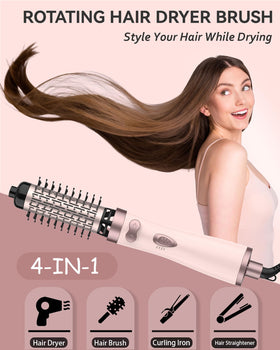 ANWA interchangeable brush head one-and-a-half-inch for precise styling