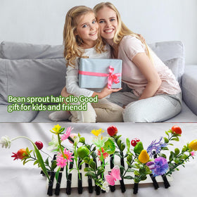 Anyangjia bean sprout clip with colorful accents sparks creative daily wear.