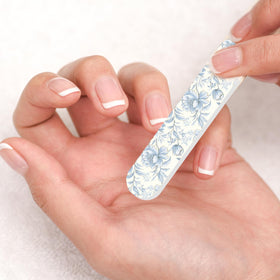 AnyDesign checkered nail file pattern is portable and easy to grab.