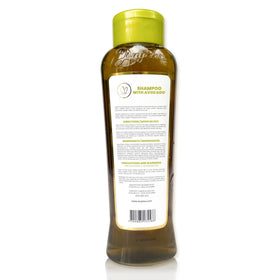 ANYELUZ Avocado Moisturizing Shampoo after heat styling smooths frizz and adds subtle shine.