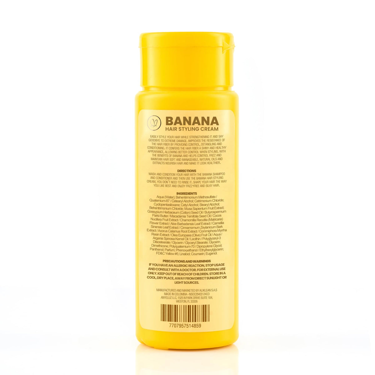 ANYELUZ Banana Leave-In fits into your daily routine for effortless styling