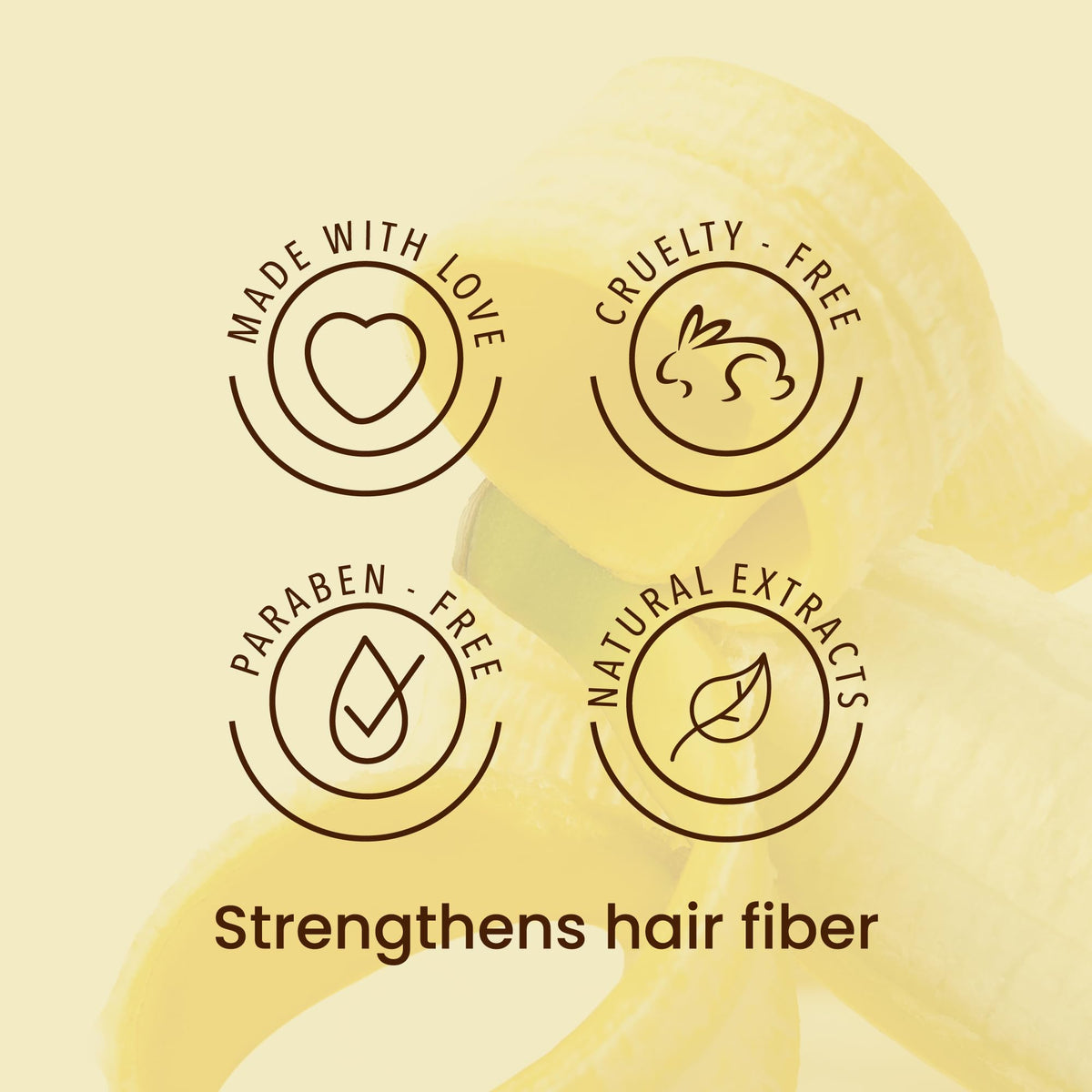 ANYELUZ Banana Leave-In nourishing oils for deep conditioning and improved manageability