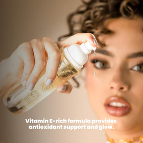 ANYELUZ pregnancy skincare imagery highlights elasticity support.