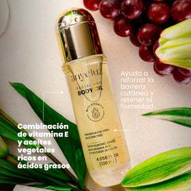 ANYELUZ oil close-up texture shows lightweight, fast-absorbing finish.