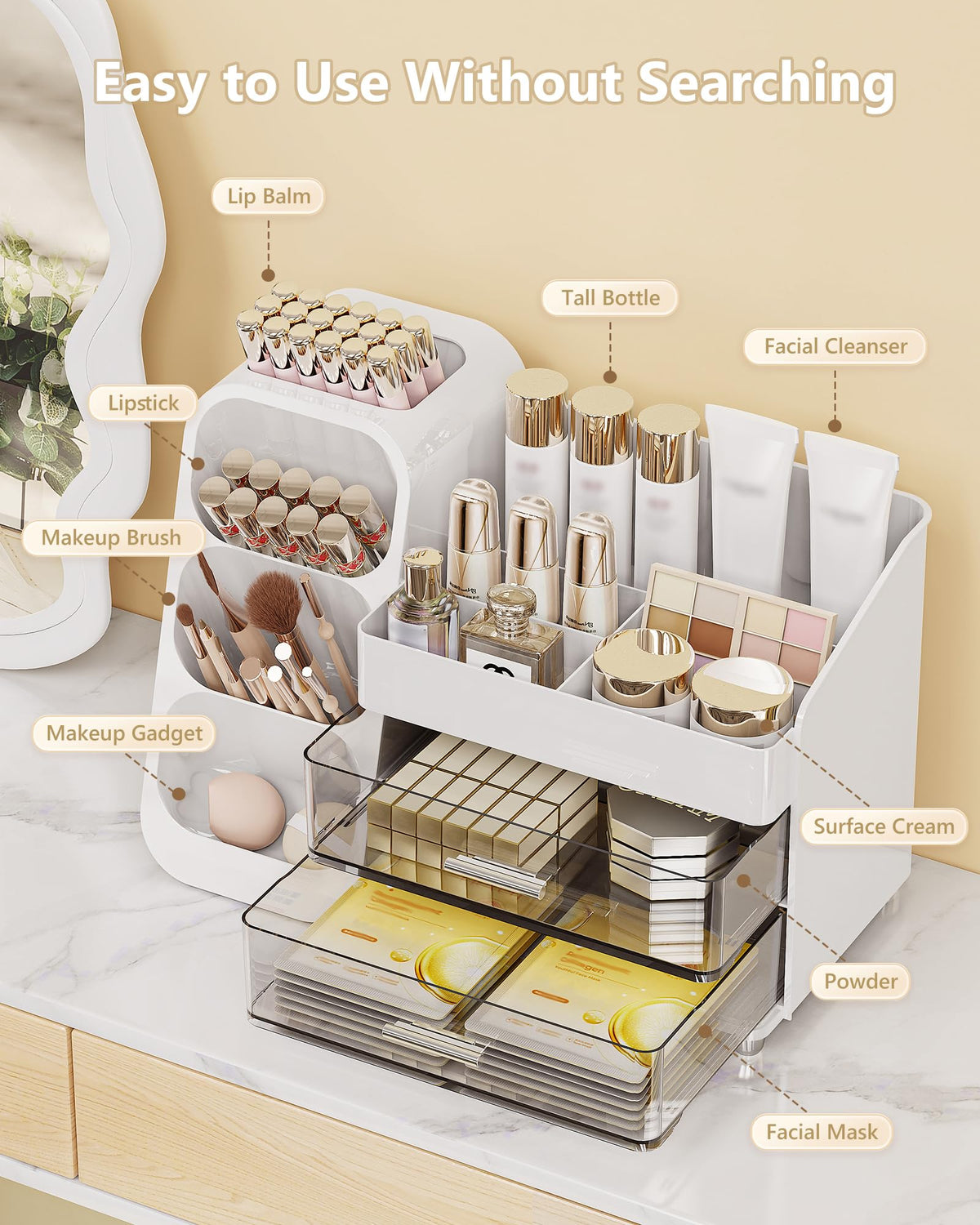 Anylady dust-free display case protects collection while showcasing it.