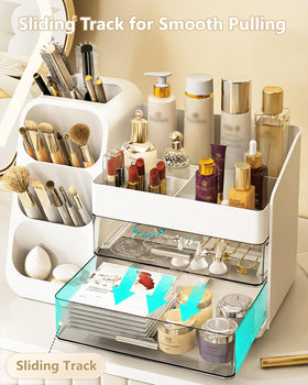 Anylady lipstick and small-item compartments streamline daily routines.