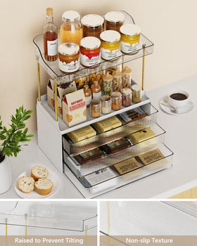 Anylady non-slip base keeps items secure on countertops