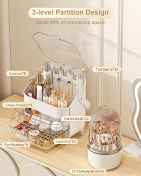 Anylady stylish vanity design complements any bedroom or bathroom