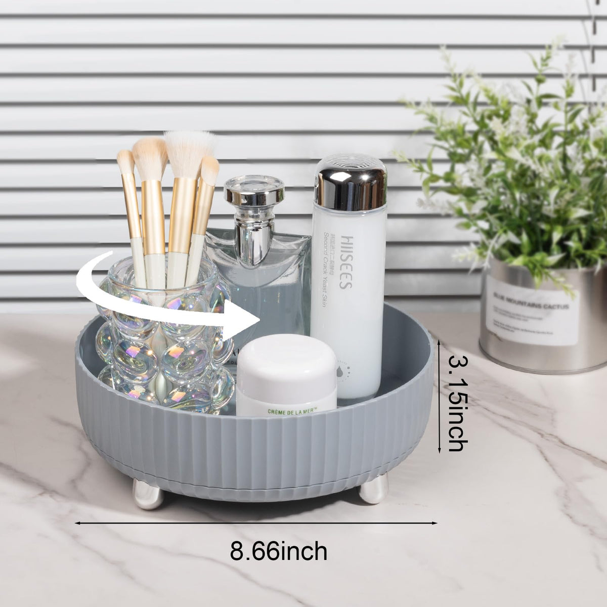Anyoifax organizer with lychee-texture base for stable, smooth rotation
