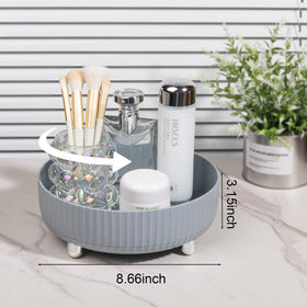 Anyoifax organizer with lychee-texture base for stable, smooth rotation