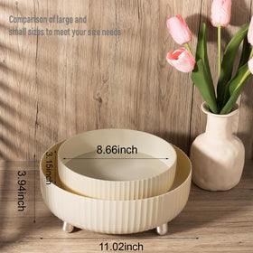 Anyoifax non-slip rotating base stabilizes the tray during daily use