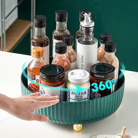 Anyoifax organizer features non-slip feet to stabilize on any surface.