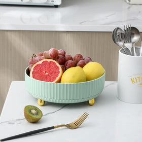 Anyoifax slim desktop tray maximizes vanity storage without crowding