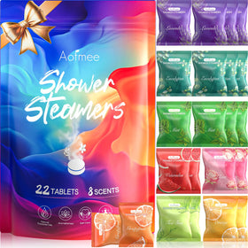 Aofmee 22-pack shower steamers for spa-like showers and lasting aroma