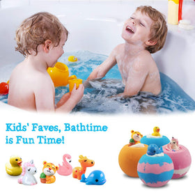 Aofmee gift-set bath bombs make delightful presents for birthdays and holidays.