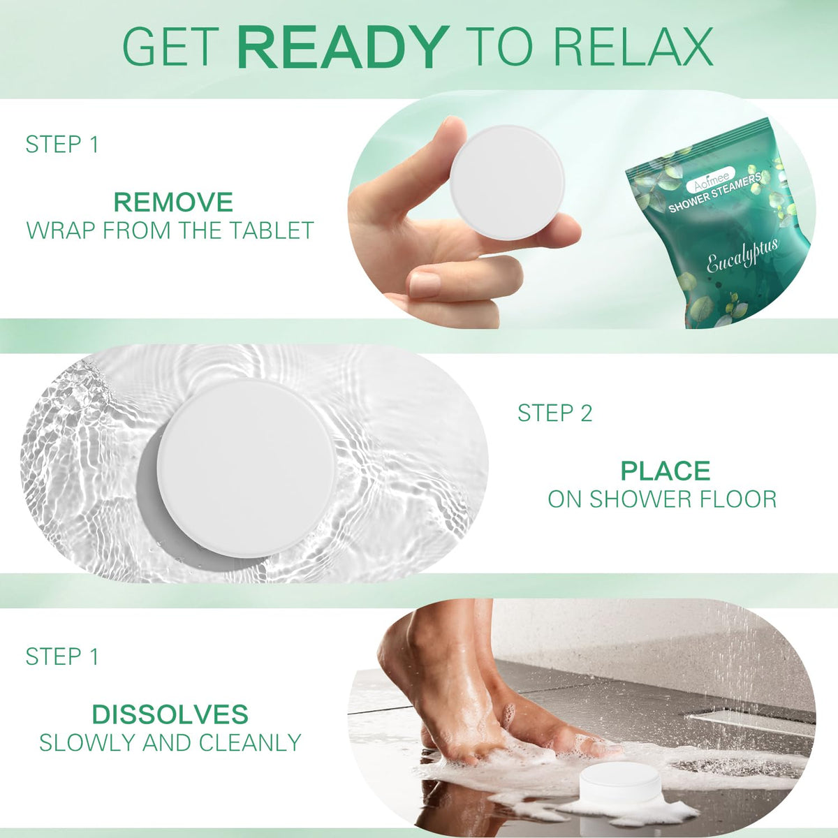 Aofmee Sweet Orange shower steamer for an energizing start
