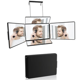 Aokoka 5‑Way Mirror top-bottom view helps you see crown and back of head.