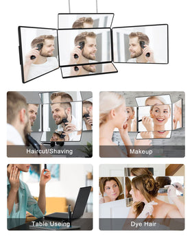 Aokoka self hair cutting mirror supports quick home grooming.