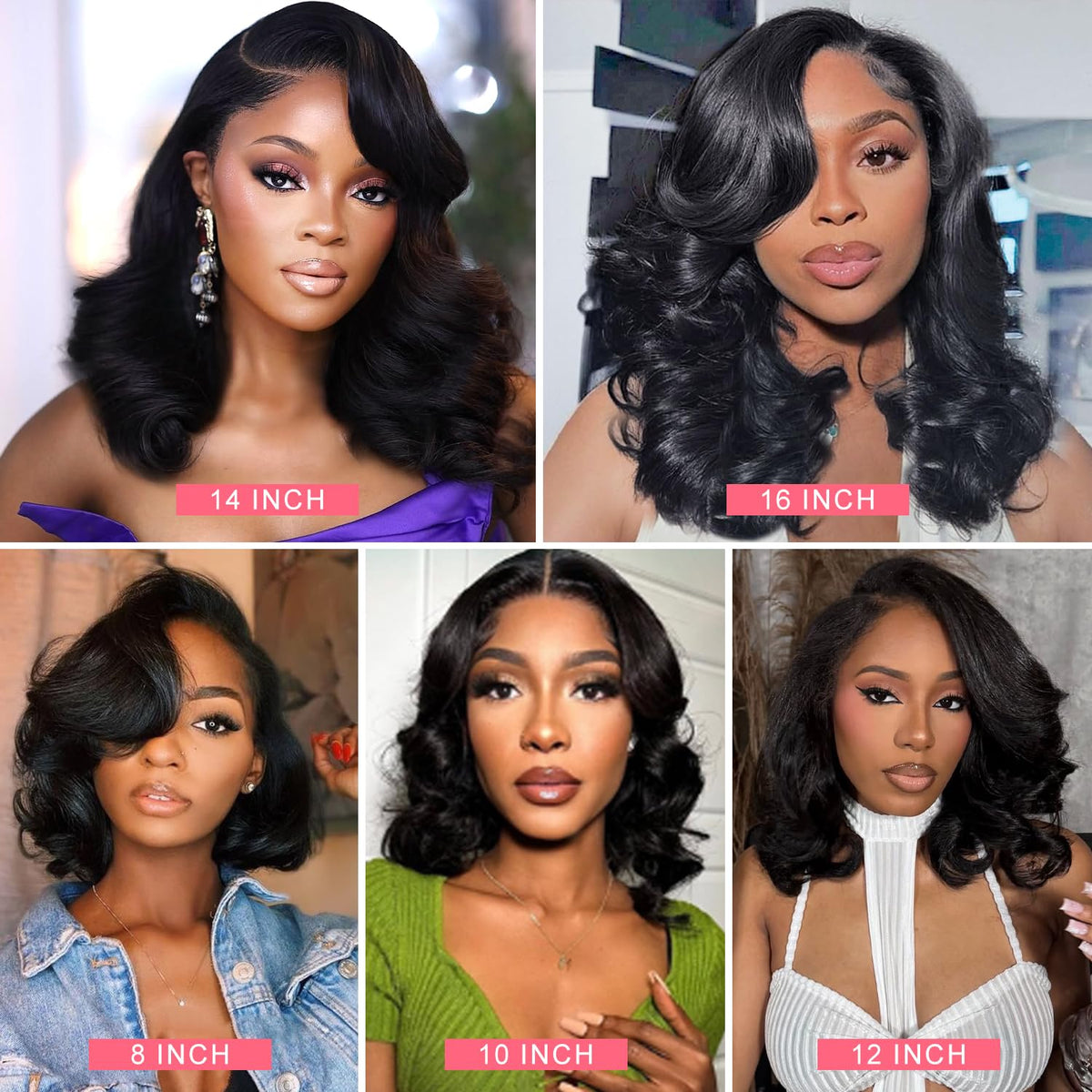 Aolisox versatile body-wave wig great for parties, travel, and daily styling.