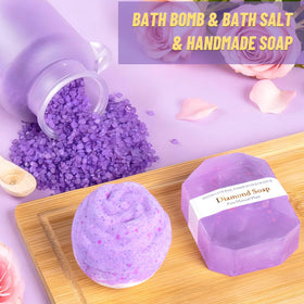 Aollewoiti bath salt enhances a calm, spa-like bath experience.