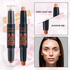 AOLIKOKO eyebrow pencil helps achieve natural, groomed brows.