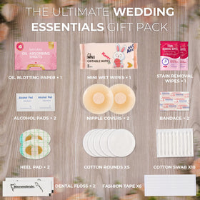 AOLRNALI bridal emergency kit blotting papers to control shine
