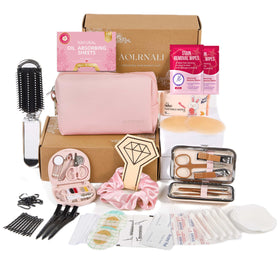 AOLRNALI bridal emergency kit makeup bag for quick on-the-go touch-ups