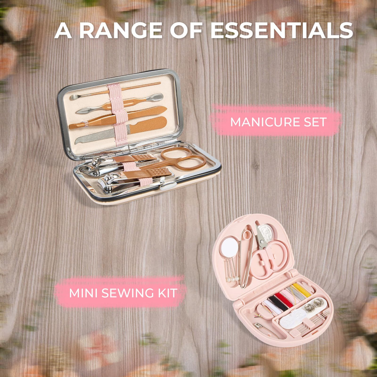AOLRNALI bridal emergency kit manicure set ready for quick fixes