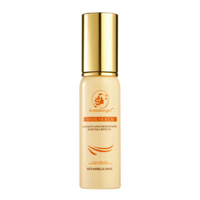 Aomimegel Argan Hair Oil bottle showing lightweight formula for smooth frizz-free styling