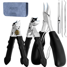 Aondos precision stainless steel angled head clippers for precise, comfortable trimming