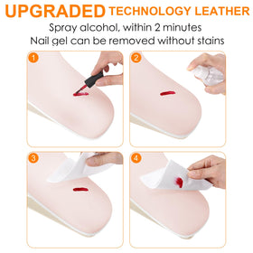 AONOLOVO arm rest fits most nail lamps for efficient setup