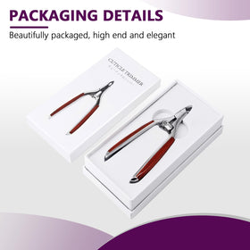 AONOLOVO Cuticle Trimmer compact storage for easy transport