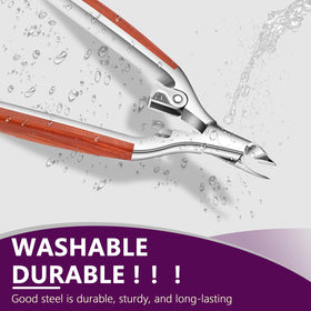 AONOLOVO Cuticle Trimmer stainless steel blades highlight durability