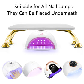 AONOLOVO waterproof surface resists spills during nail services.