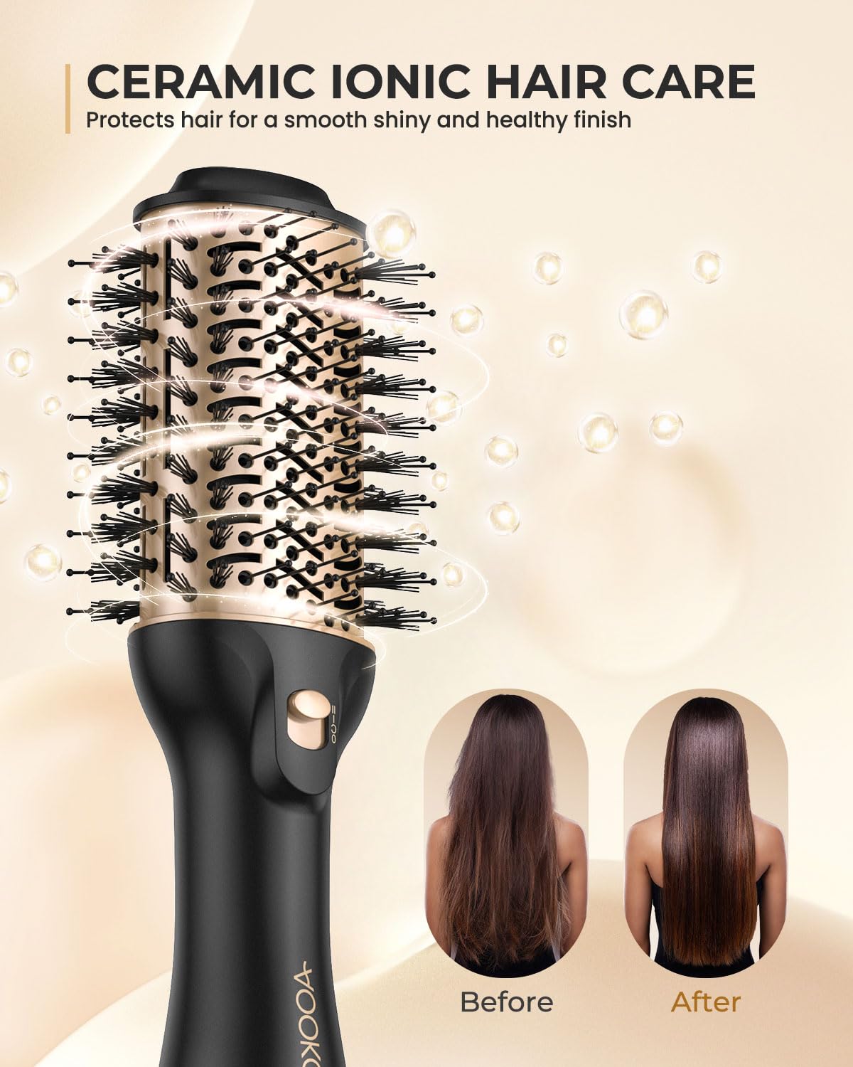AOOKO adjustable heat and speed settings suit every hair type.