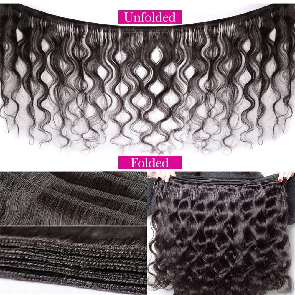 Aopusi body wave texture hair enhances natural volume and movement