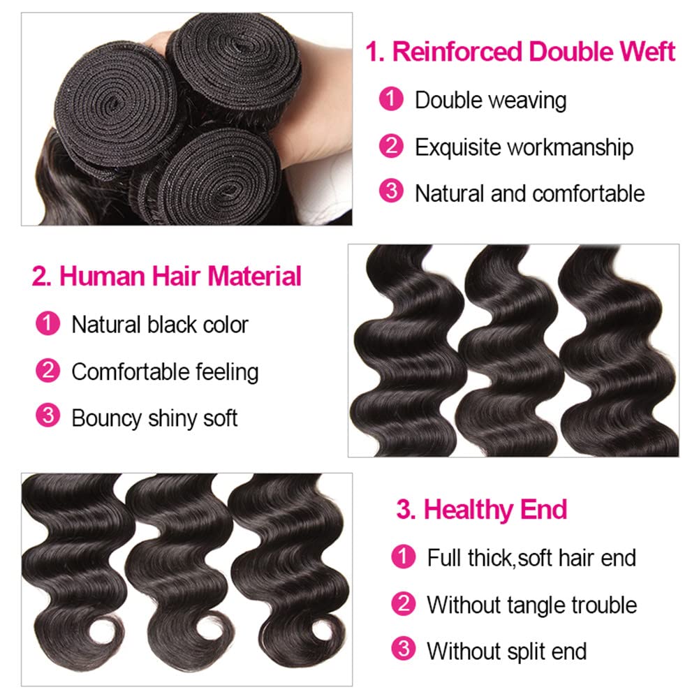 Aopusi lace closure 4x4 in medium brown for natural parting