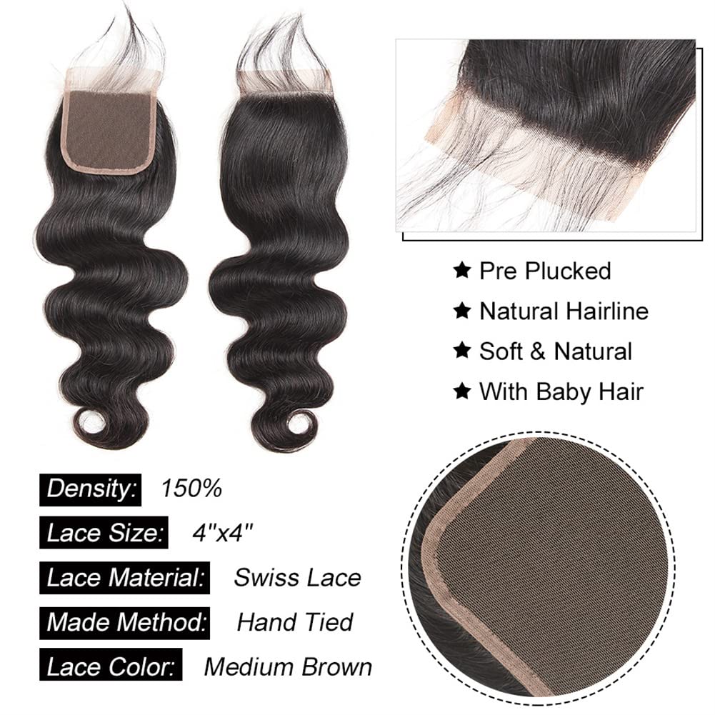 Aopusi natural color Brazilian hair blends seamlessly
