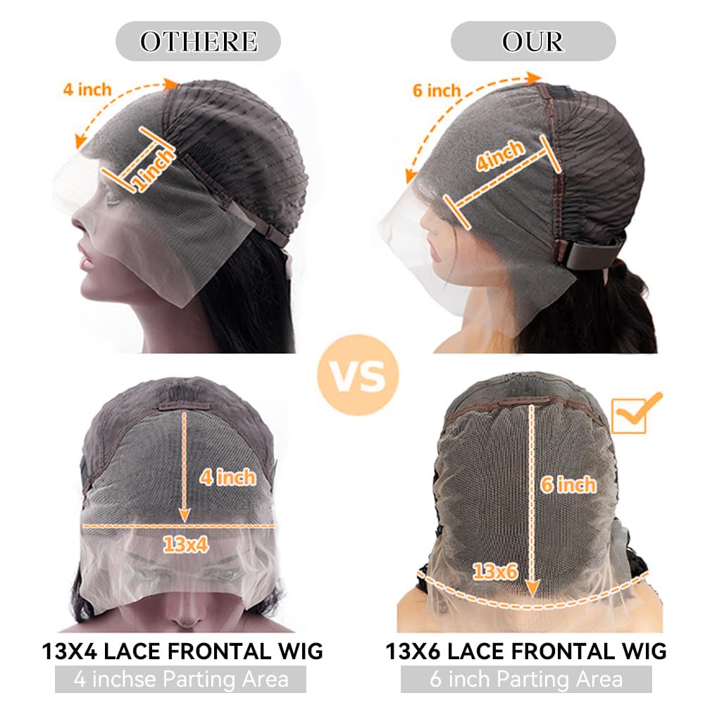 Aoque pre-plucked lace-front wig ready to wear