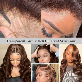 Aoque brown wig ideal for parties and special occasions.