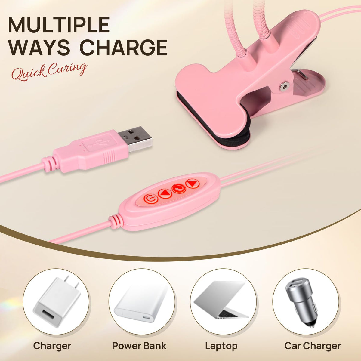 AORAEM USB power supply compatible with computers and power banks