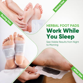 AOSORW bedtime-ready foot pads create a soothing pre-sleep ritual