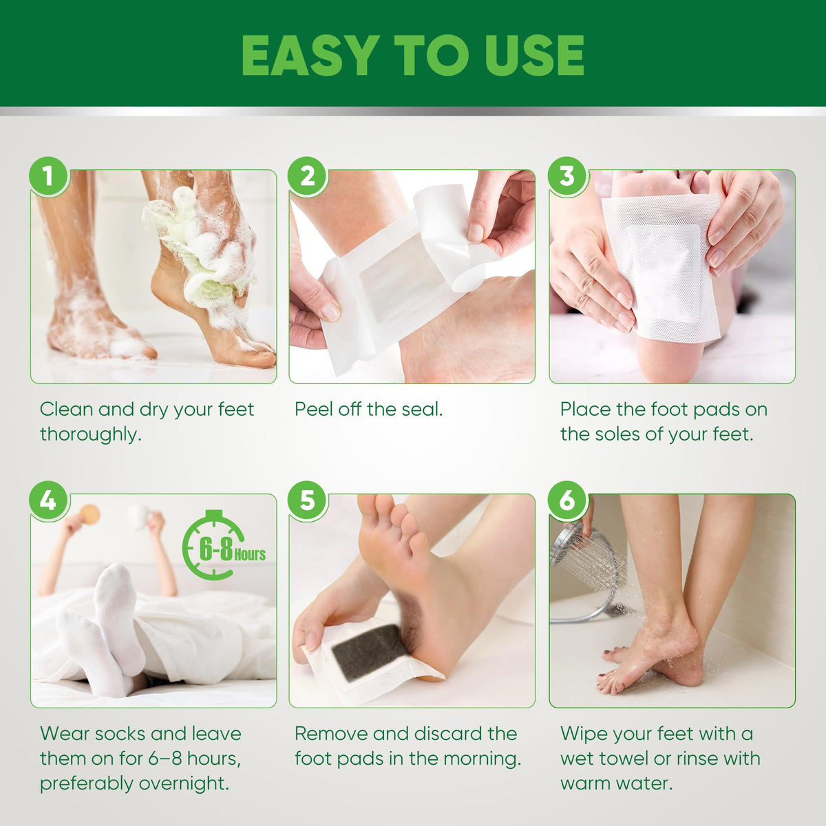 AOSORW craftsmanship foot pads reflect careful, quality manufacturing