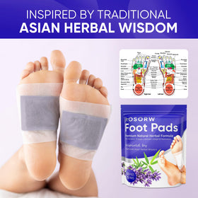 AOSORW foot pads provide a spa-like nighttime routine for relaxation.